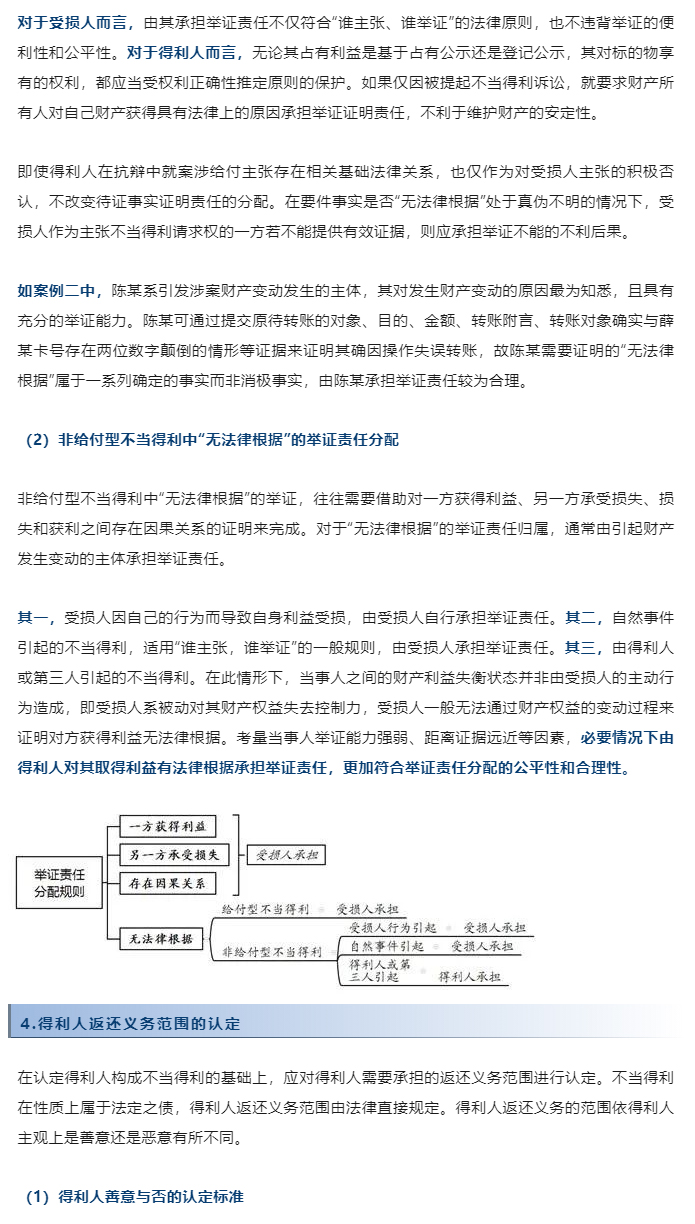 不当得利纠纷案件的审理思路和裁判要点_09