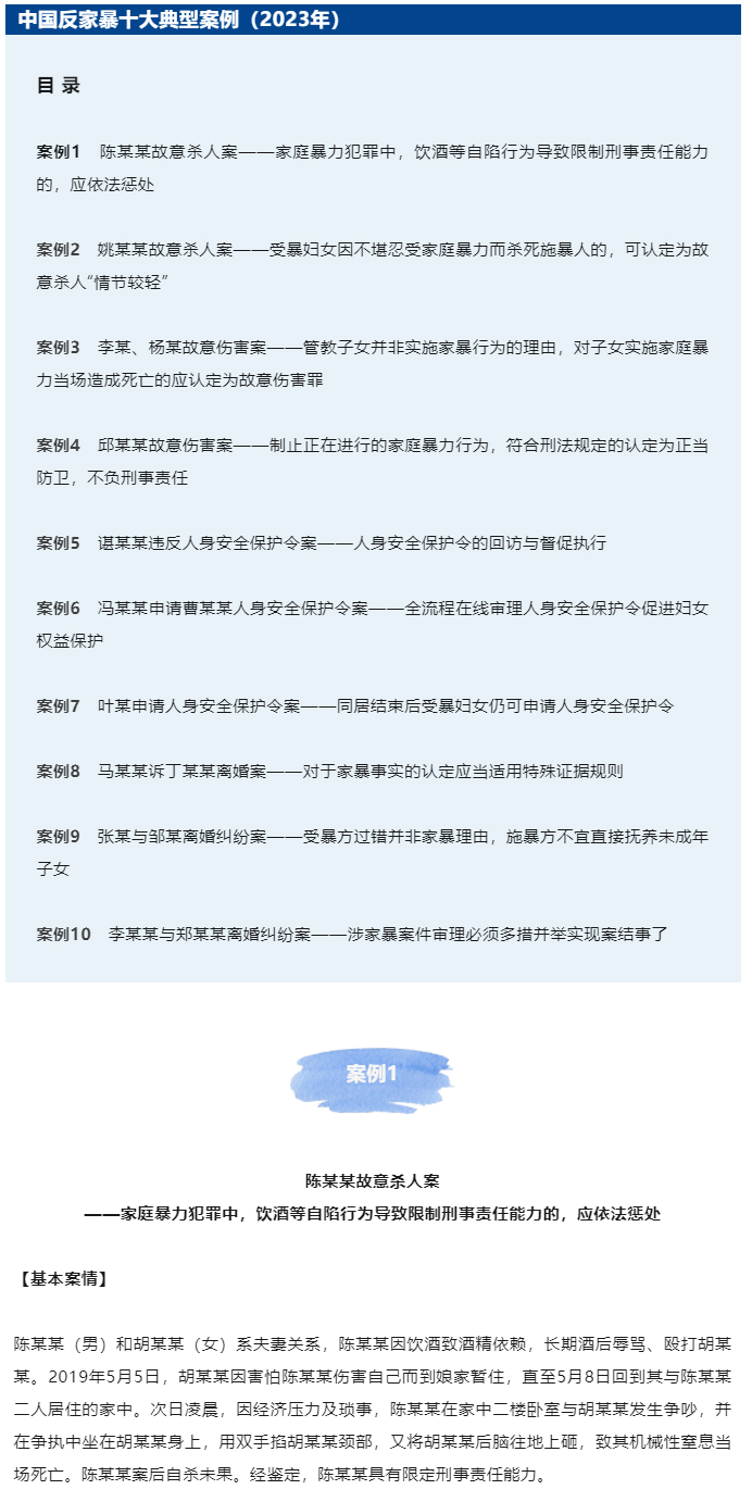 最高法发布中国反家暴十大典型案例（2023年）_01